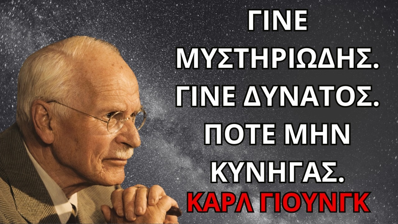 ΓΙΝΕ ΜΥΣΤΗΡΙΩΔΗΣ. ΓΙΝΕ ΔΥΝΑΤΟΣ. ΠΟΤΕ ΜΗΝ ΚΥΝΗΓΑΣ. ΣΟΦΙΑ ΤΟΥ ΚΑΡΛ ΓΙΟΥΝΓΚ