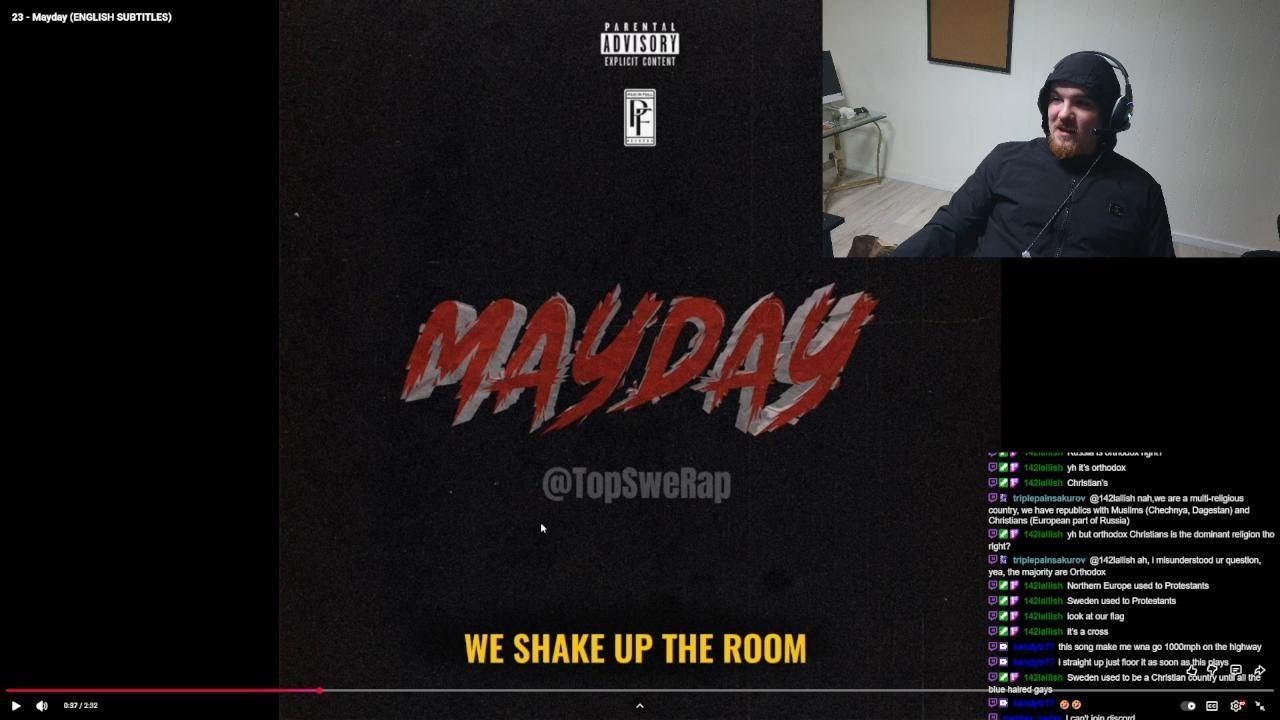 23 (Swedish Rapper) - Mayday Reaction & Review