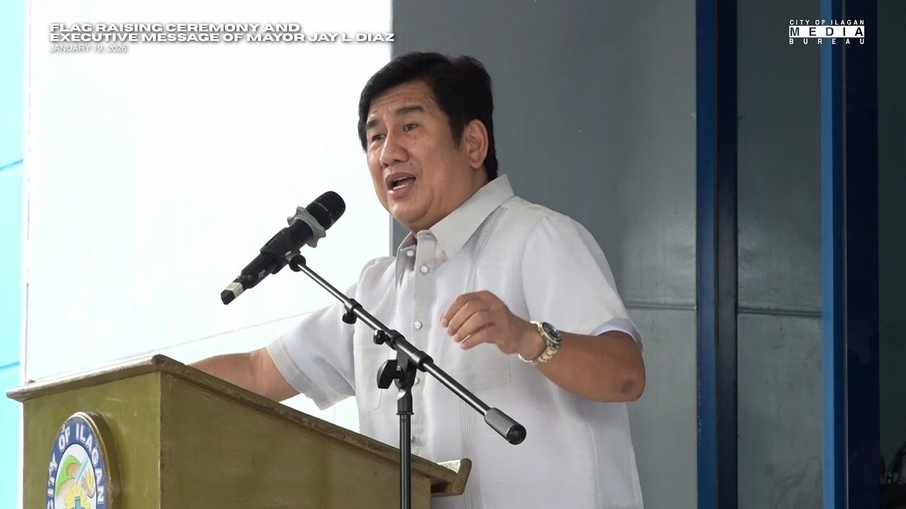 FLAG RAISING CEREMONY   |    City of Ilagan - JANUARY 19, 2026