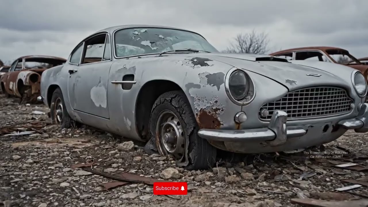ASMR Car Restoration  1964 Aston Martin DB5 Full Rebuild From Abandoned to Showroom Perfection