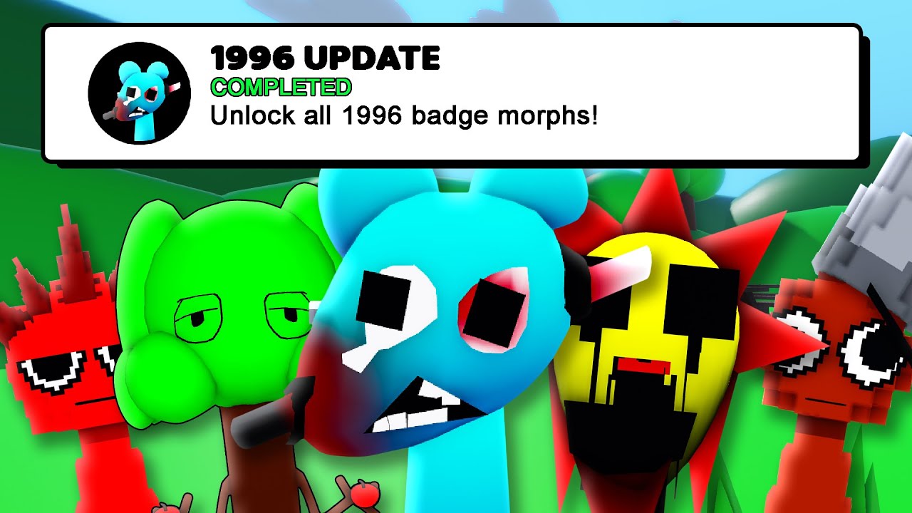 Ищу Морфы 1996 года в 3D Sprunki RP