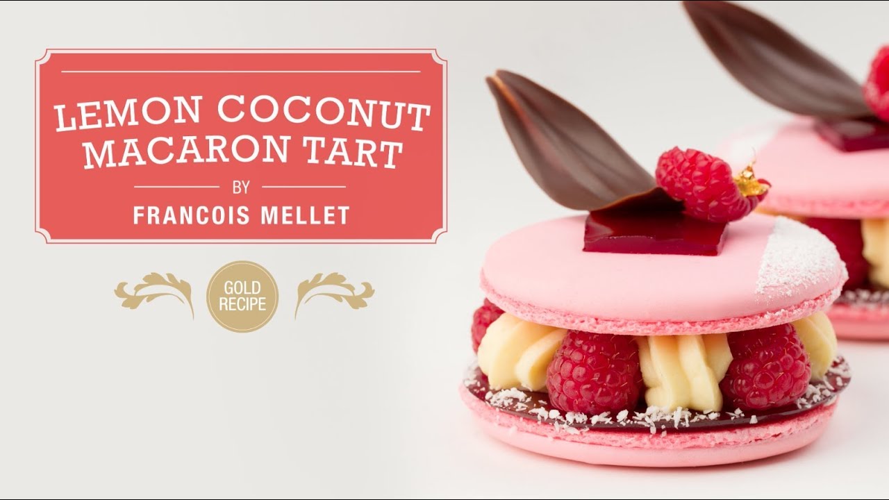 Lemon Coconut Macaron Tart - Qzina