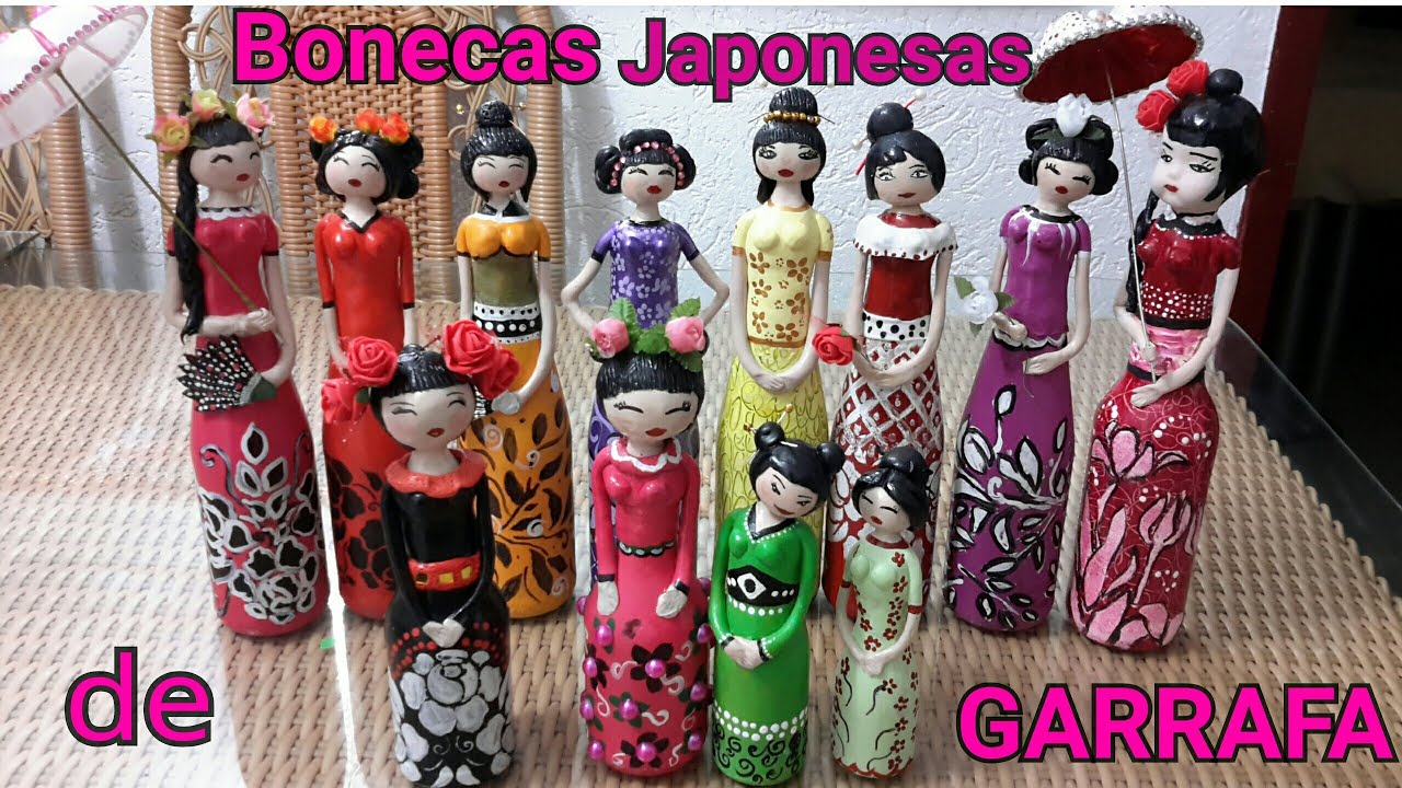 Bonecas de GARRAFA