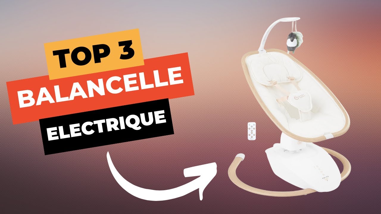TOP 3 : Meilleure Balancelle Électrique 2025 🔥