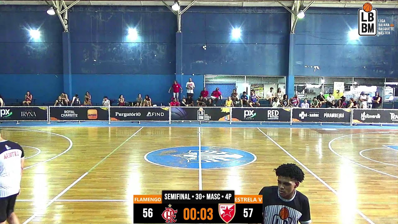 FLAMENGO (0) X (1) ESTRELA VERMELHA • 30+ MASC • LBBM 2025 • SEMIFINAL • JOGO 2