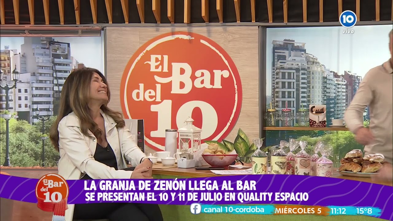 LA GRANJA DE ZENON EN EL BAR DEL 10 - CANAL 10 CÓRDOBA