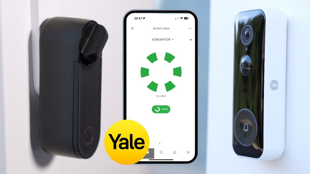 Haustür per Smartphone steuern! Yale Linus Smart Lock L2 &  Smart Video Doorbell im Alltagstest