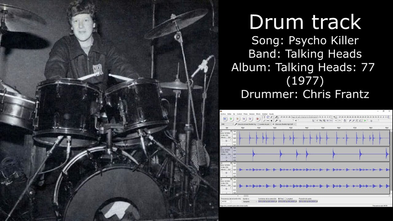 Psycho Killer (Talking Heads) • Drum Track