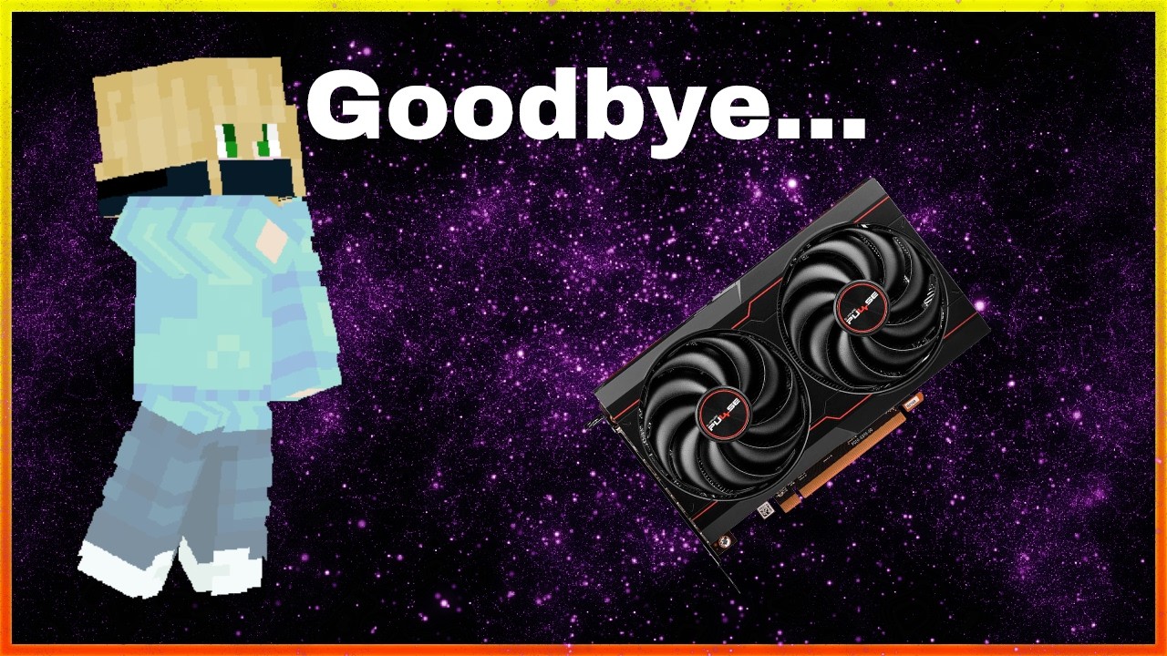 Letting go of my old GPU...