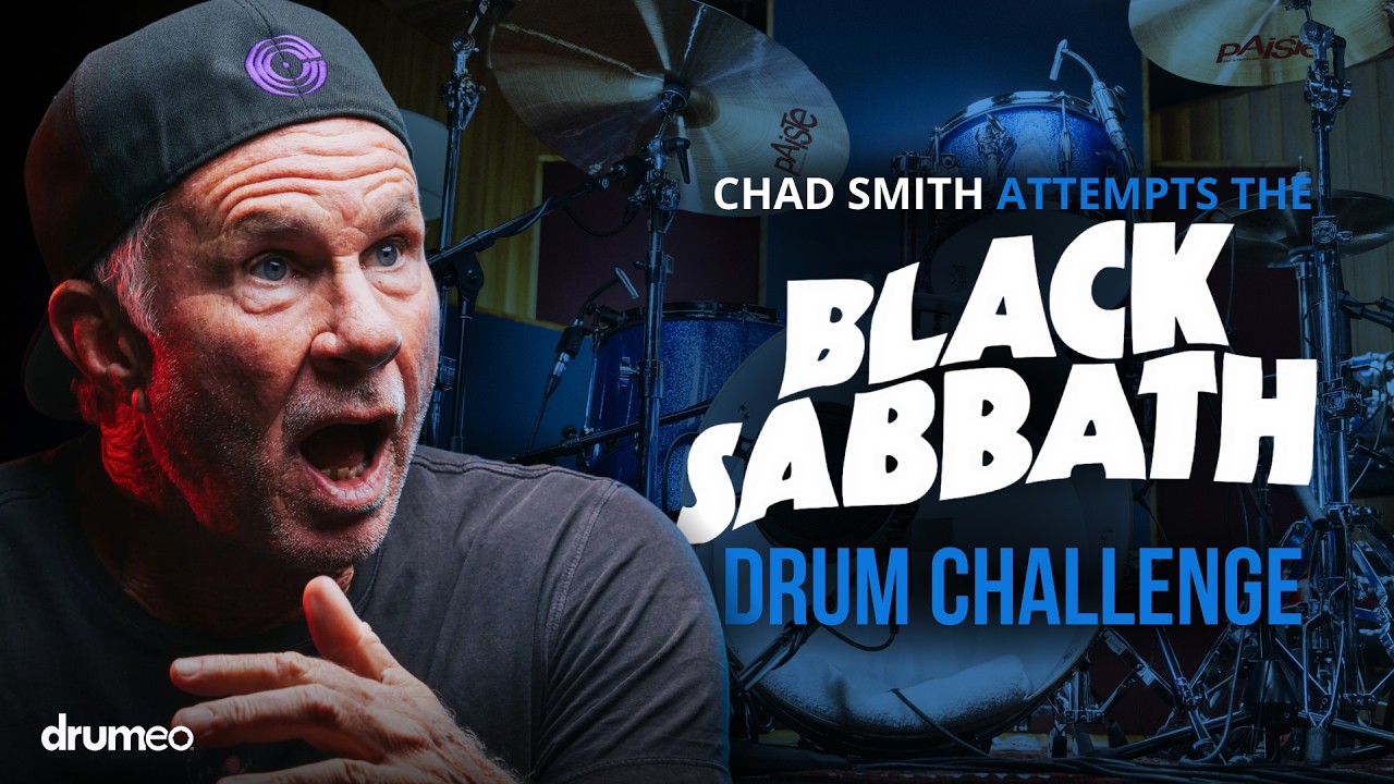 Can Chad Smith Pass The Black Sabbath Drum Challenge?