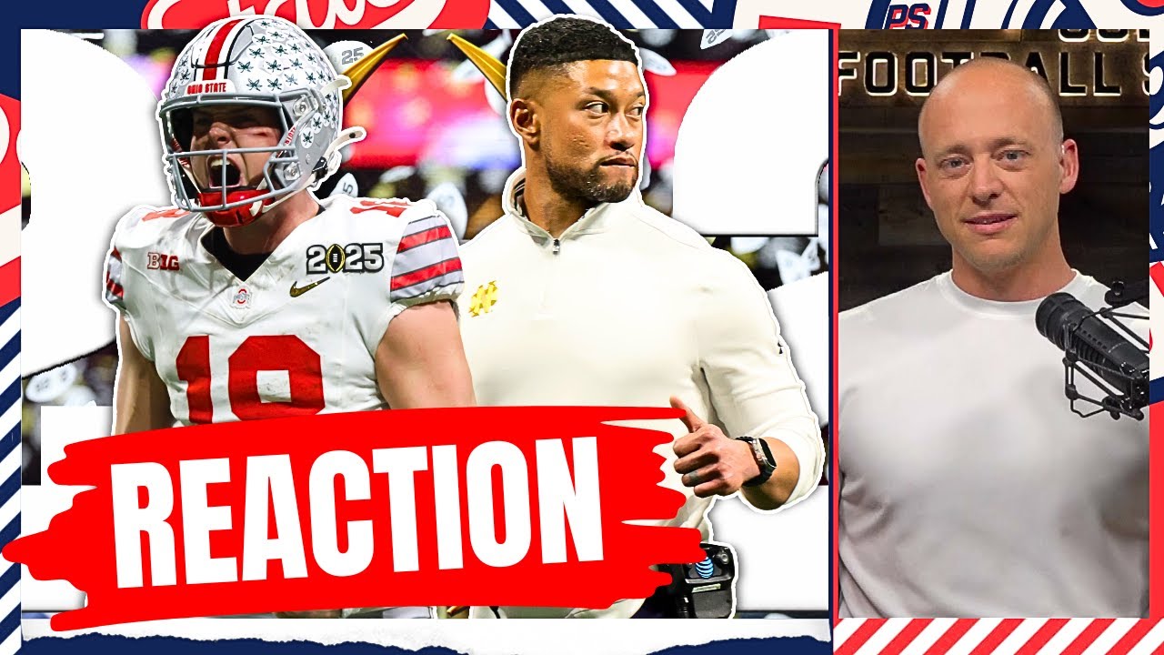 Ohio State Beats Notre Dame - Josh Pate National Title Reaction