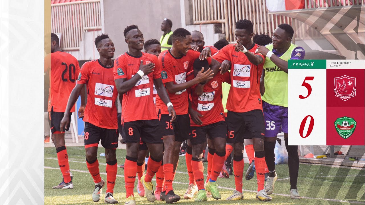 Résumé | Horoya AC 5 - 0 Karfamoriah FC | L1  - J8