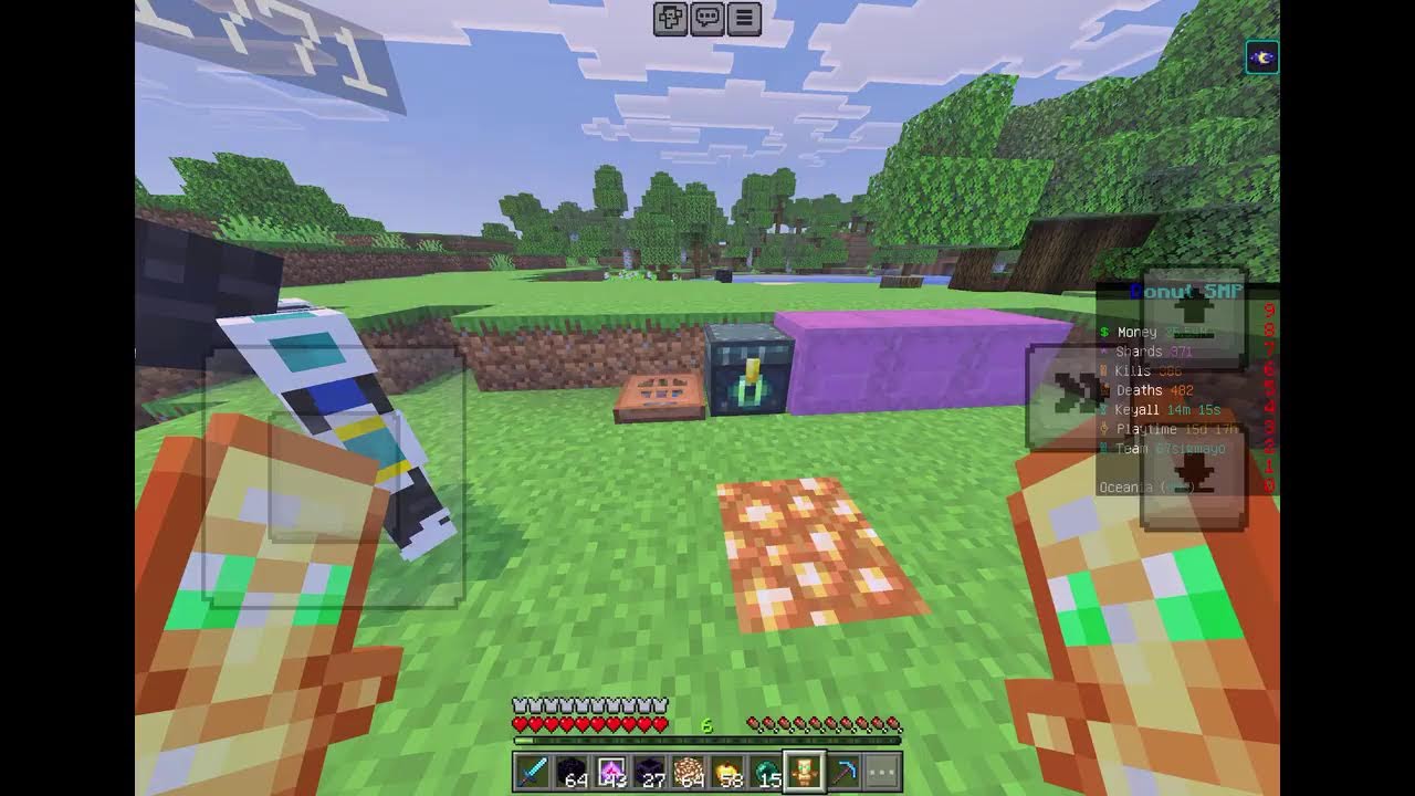 DONUTSMP LIVE RATING BASES AND DUELING 1M PER BASE
