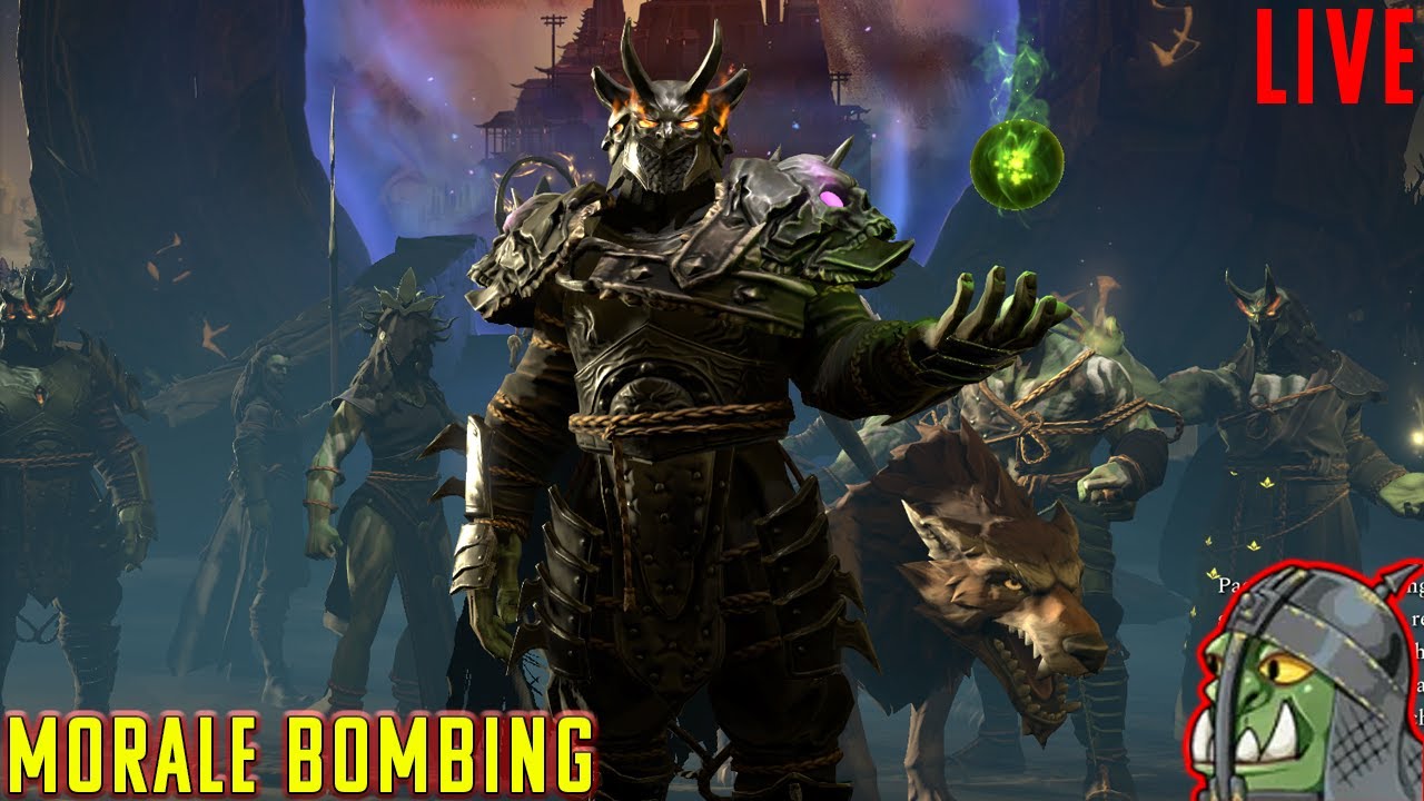 Morale Bombing Tyrant Knights - AoW4 Multiplayer