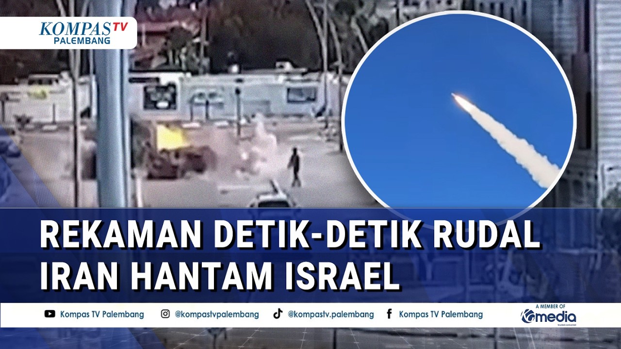 Peluncuran ke-31, Rekaman Detik-Detik Rudal Iran Hantam Israel