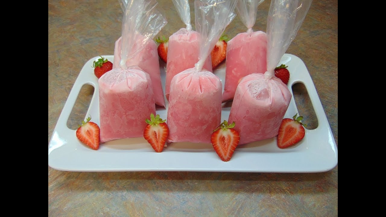 Helitos De Fresa Con Leche!!!!