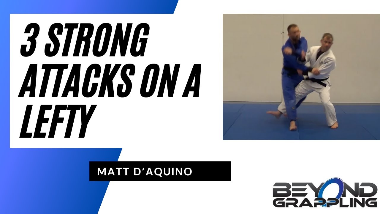 3 really strong attacks you can do on a left hander