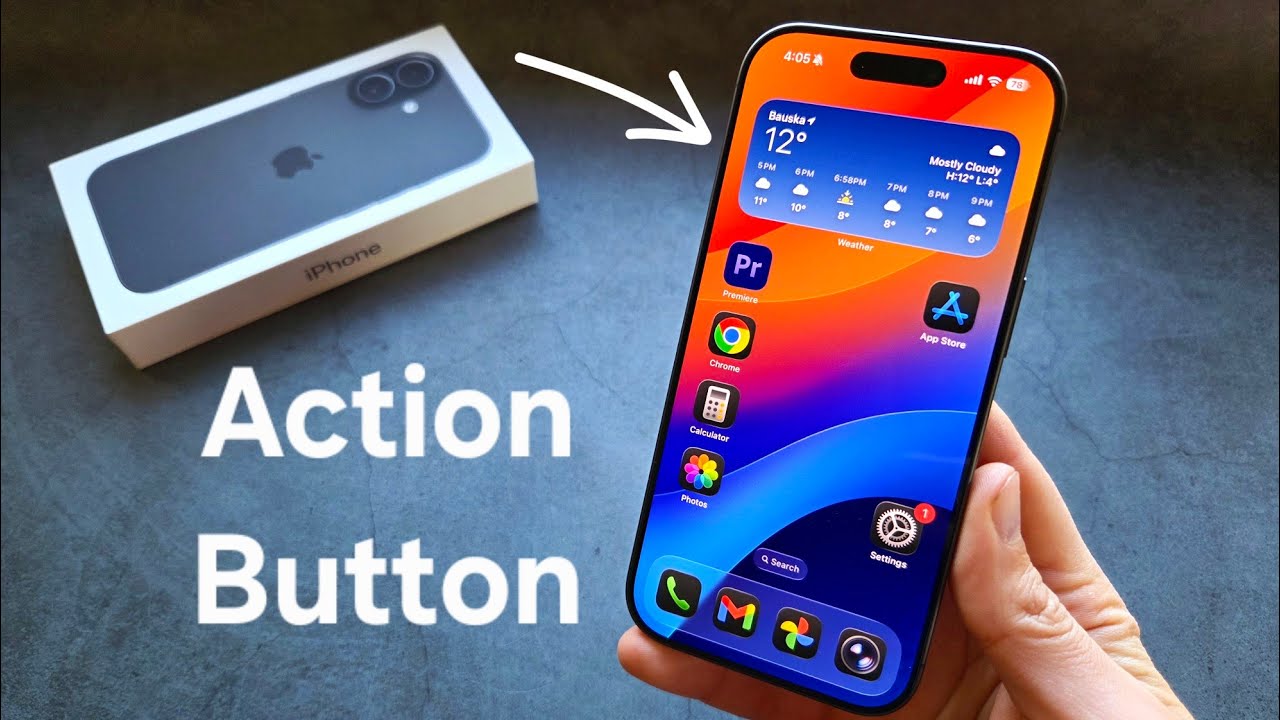 iPhone 17 — как настроить кнопку действия