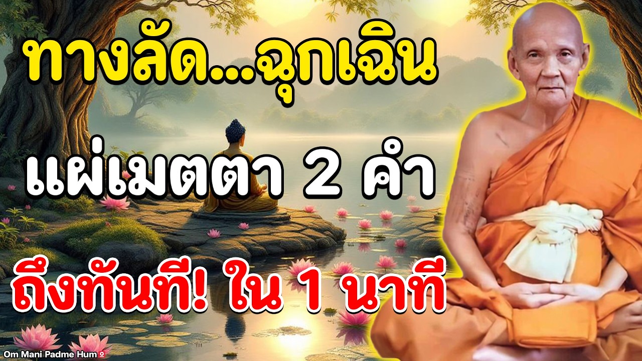 แผ่เมตตาสั้นมาก แค่ 2 คำ ตามคำสอน #หลวงปู่ดู่ #หลวงพ่อฤๅษีลิงดำ