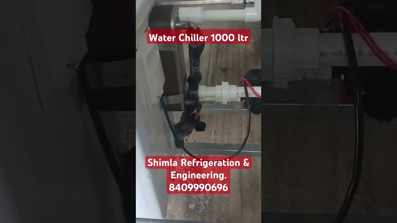 1000 ltr Water Chiller melfr Shimla Refrigeration & Engineering. Dhanbad Jharkhand. 8409990697