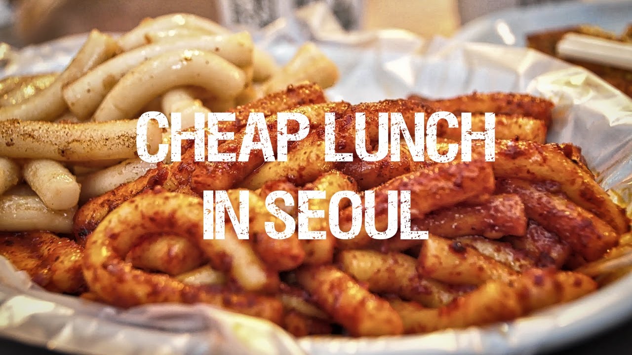 Cheap Lunch in Seoul, Korea - What's the Price Range? [TalkToMeInKorean]