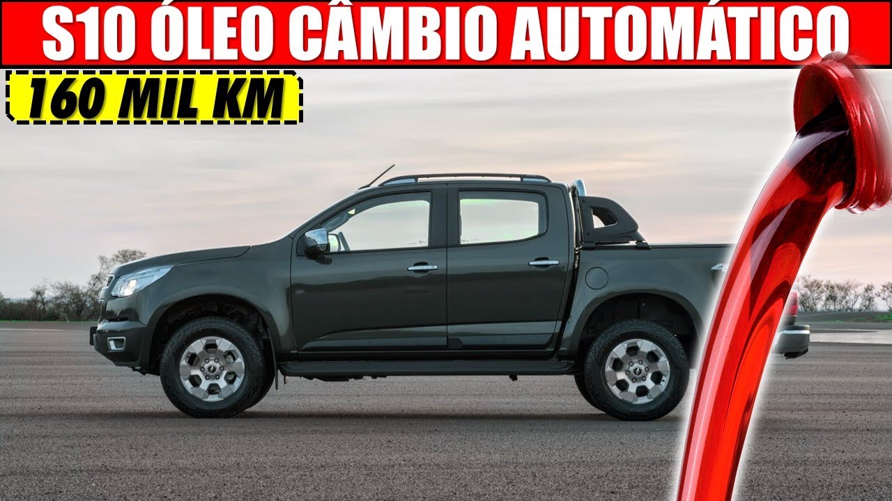 EP. 1208 // Chevrolet S10 Câmbio Automático Dando Soco? Tremendo? Troca Fluído e Diferencial Diantei