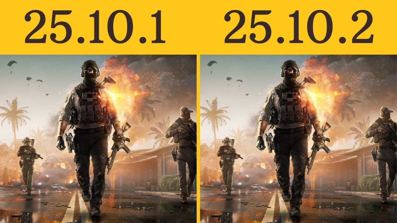 AMD Drivers Update 25.10.2 vs 25.10.1 AMD Adrenalin Edition 25.10.2 New update