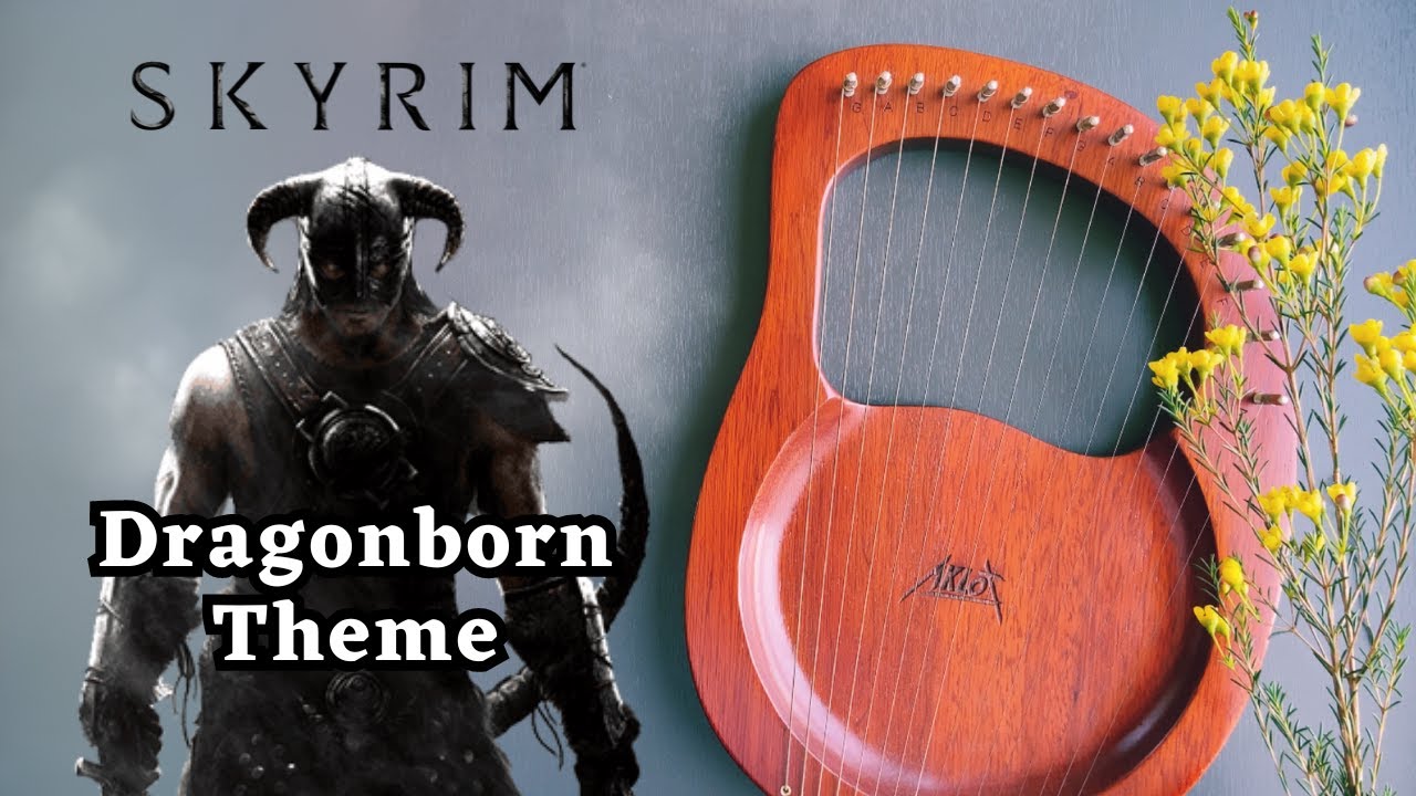 Dragonborn (Skyrim Theme) (Dovahkiin Song) - Lyre Harp Cover