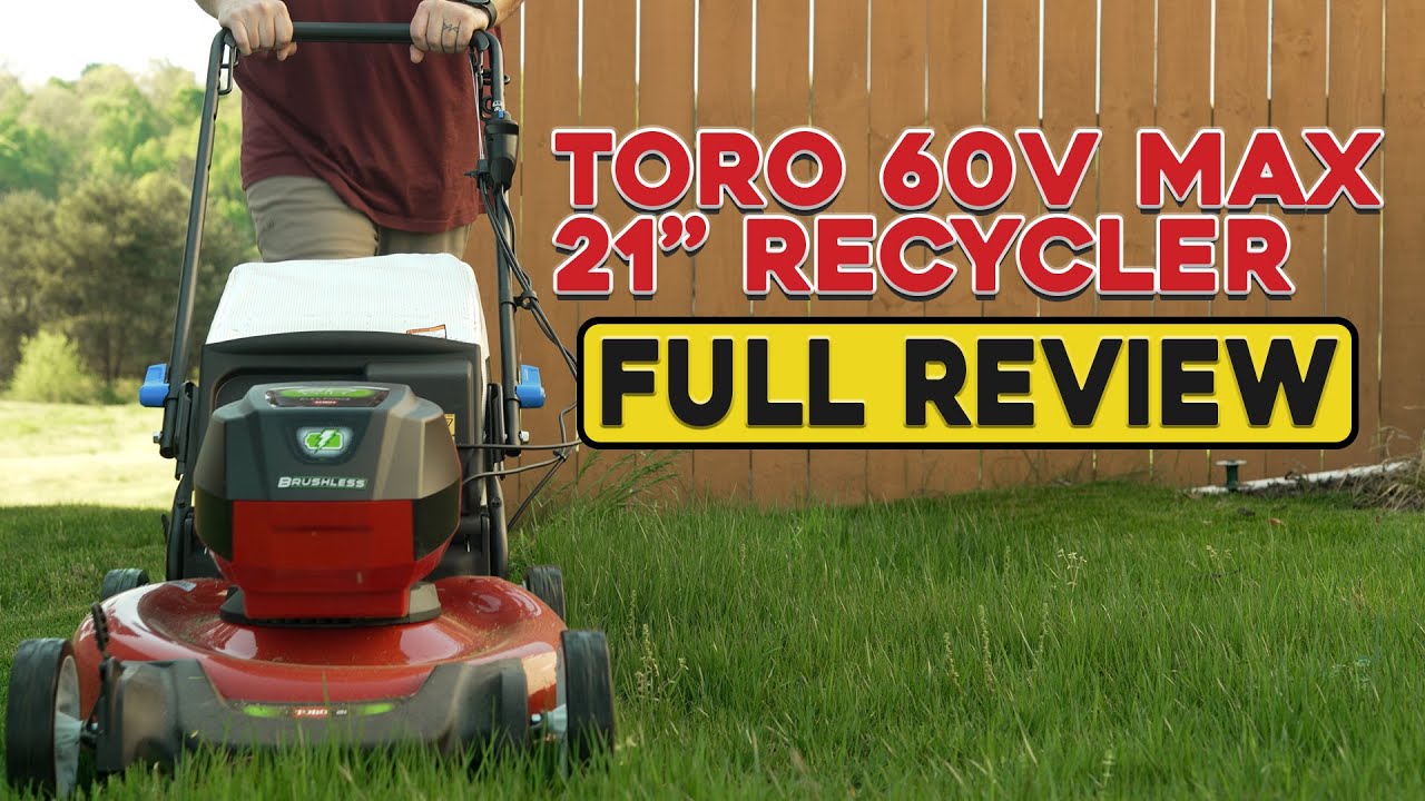 Is this the End of Gas Mowers? Toro 60v Max 21 Recycler Review
