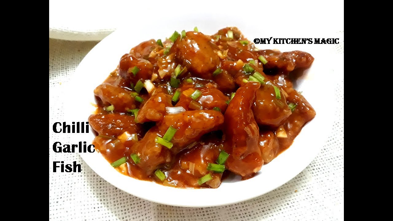 Restaurant Style Chilli Garlic Fish || চিলি-গার্লিক ফিস রেসিপি || Indo-Chinese Recipe