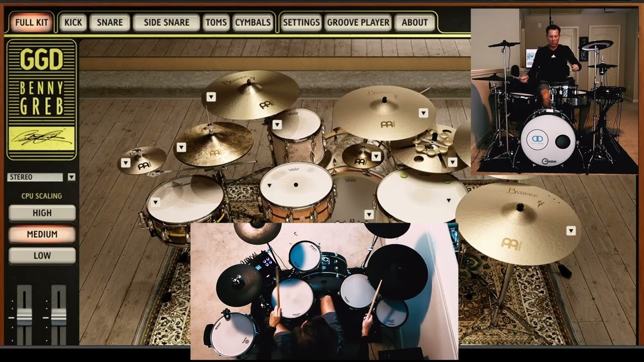 GGD Benny Greb   eDrum set up