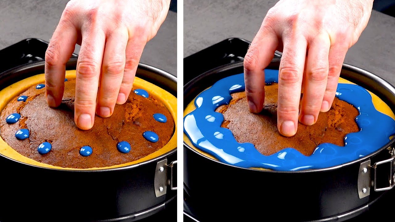 Stick A Straw Into This Cake Several Times — The Result Is Amazing!