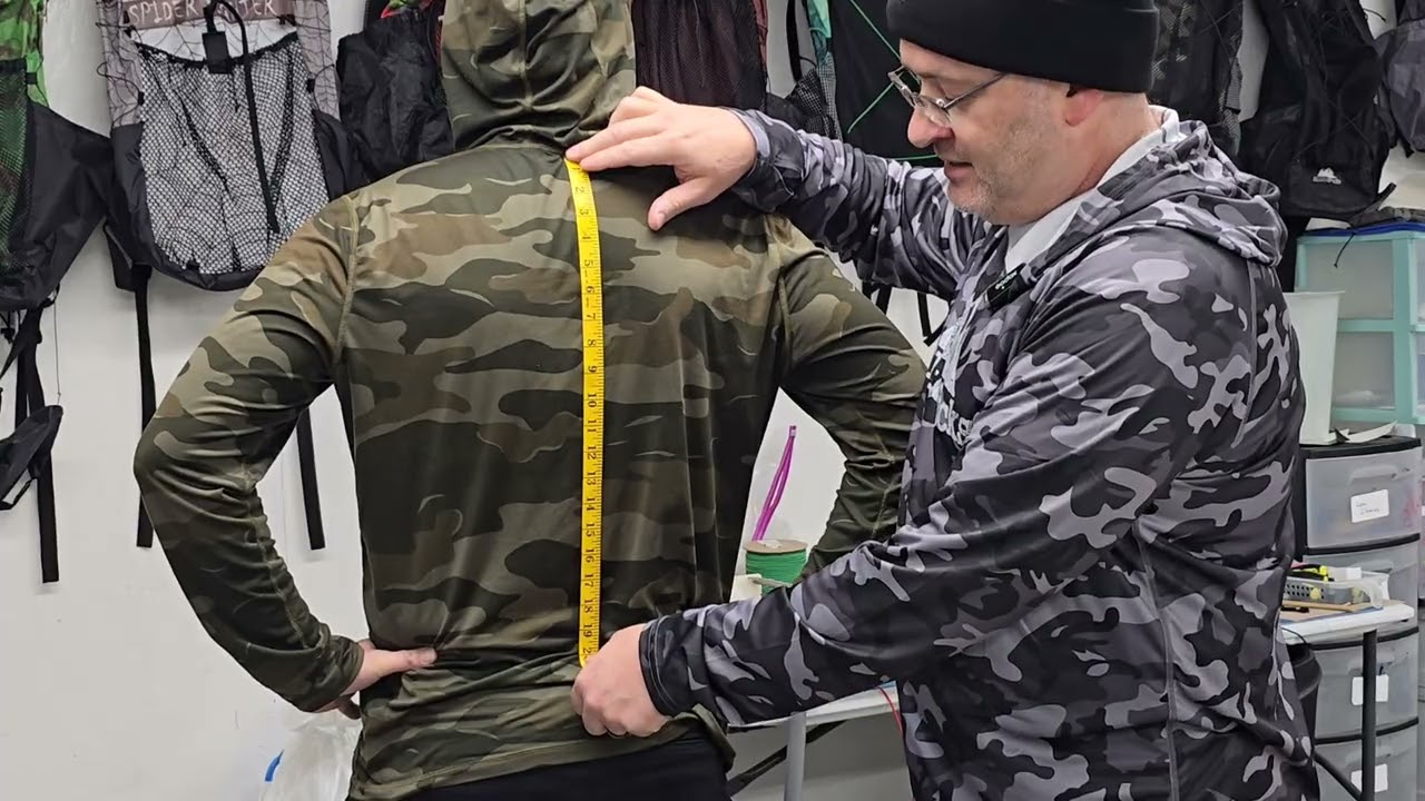 Как измерить размер туловища для рюкзака Hilltop Packs