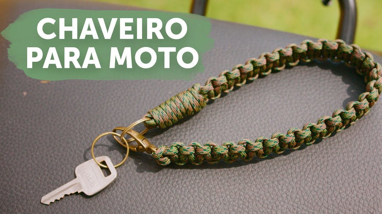 Chaveiro para moto | Tutorial Passo a Passo
