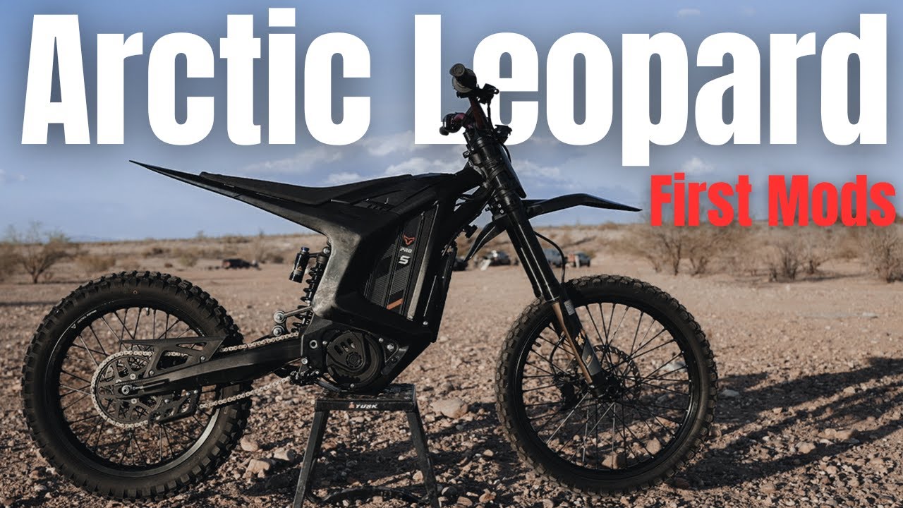 Arctic Leopard XE Pro S FIRST UPGRADES! | Electrix Moto