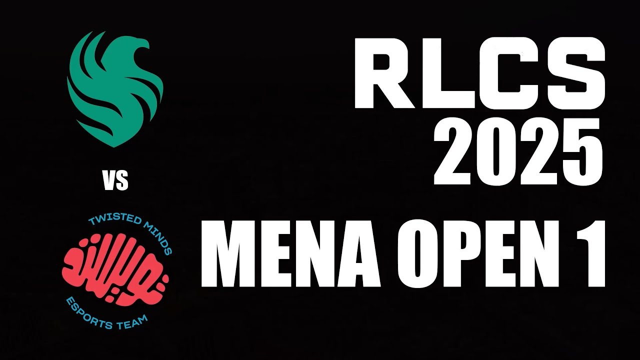 Falcons vs Twisted Minds | RLCS 2025: MENA Open 1