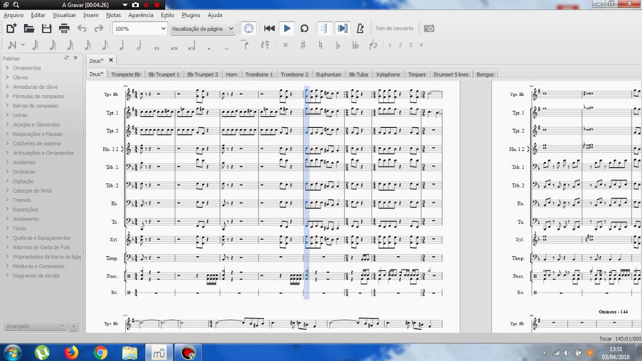 Zeus of the king - Banda Marcial