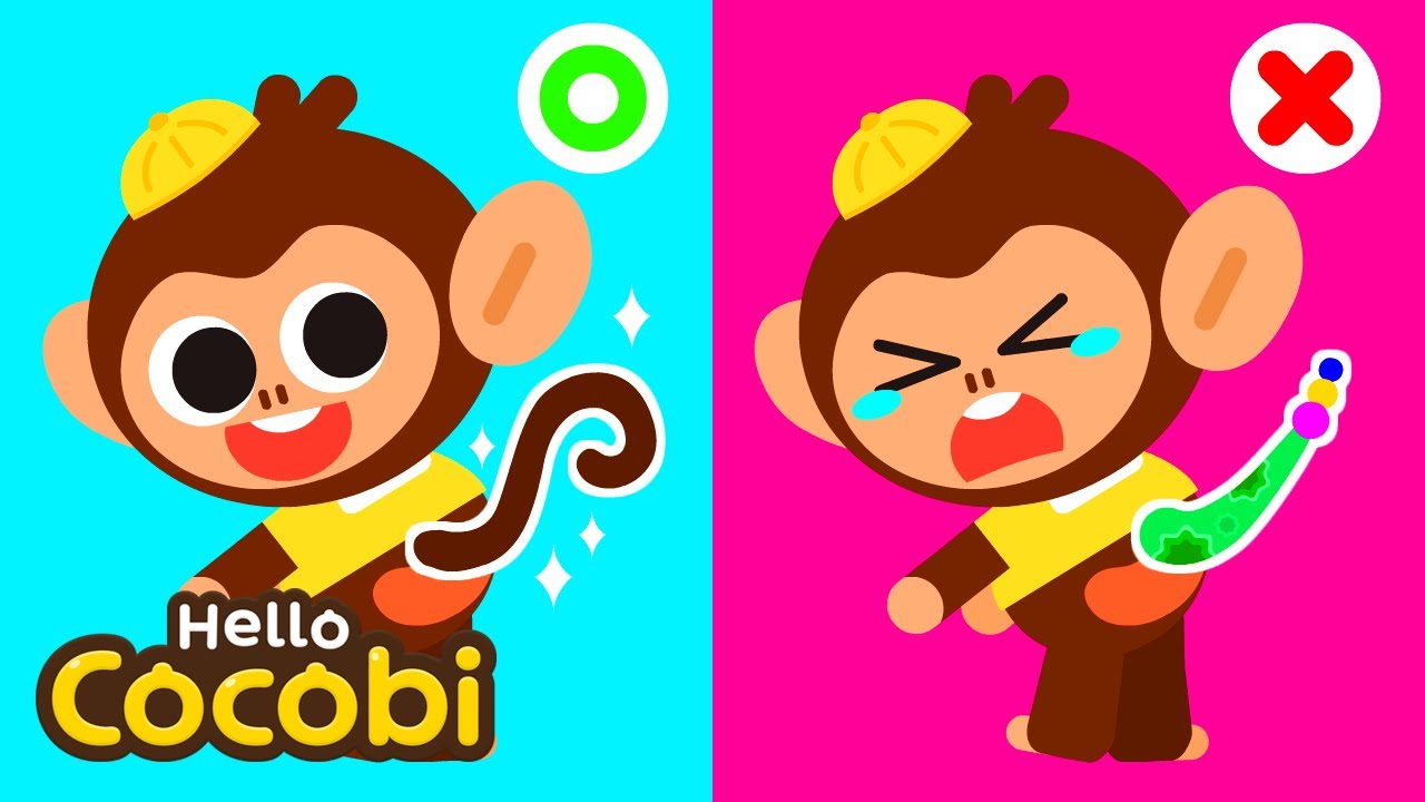 Whose Tail? | Animal Song | Nursery Rhymes & Kids Song | Hello Cocobi