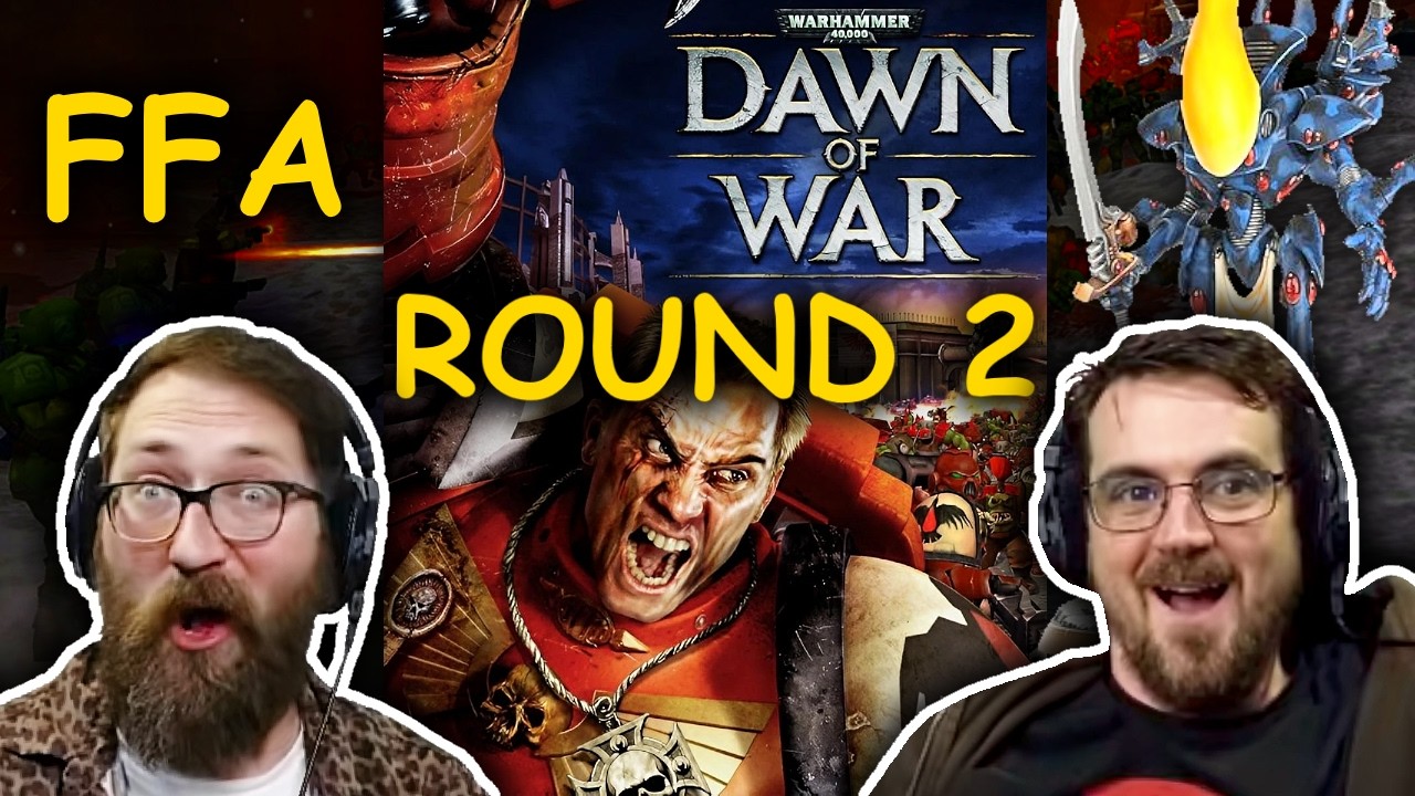 Dawn of War Free For All Round 2 - Only One Base - Tom and Ben