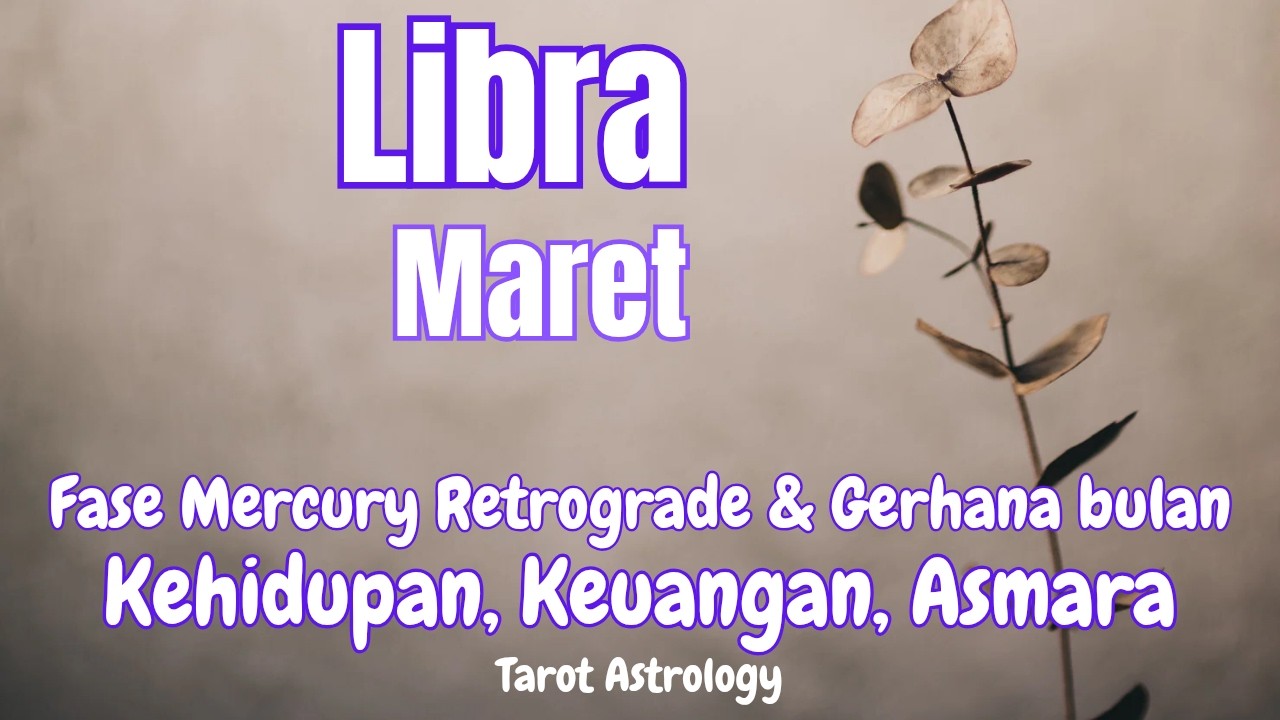 Libra Special Maret | Ada impian mu yang tercapai dibulan ini