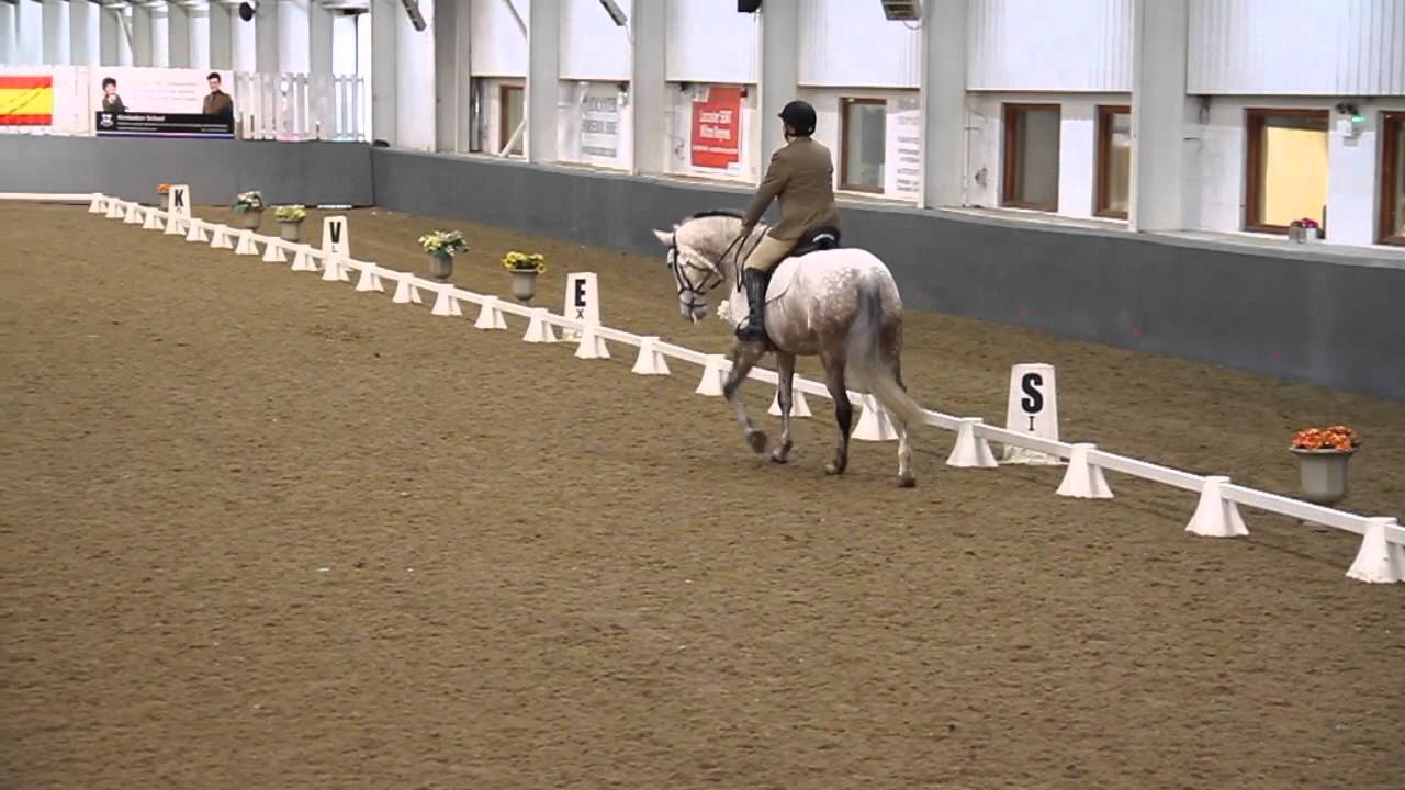 Harriet Dean riding Catrina