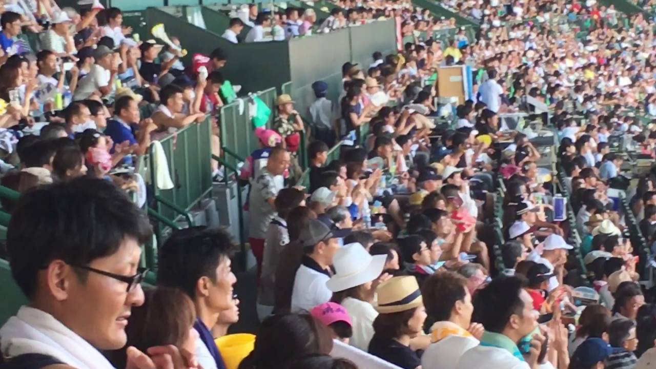 【2016年夏の甲子園】八戸学院光星対東邦。9回の裏。東邦逆転！中央特別自由席視点！