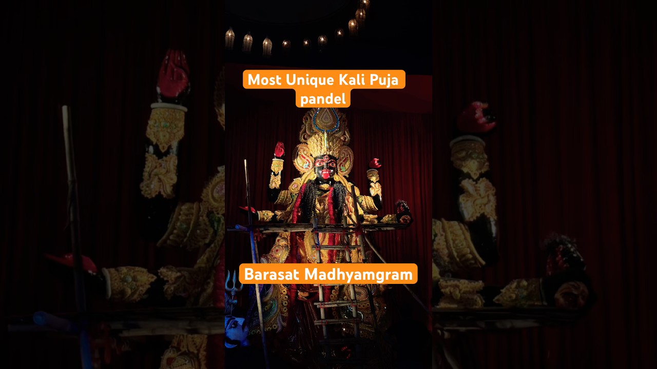 Most Popular Kali Puja Pandel 2025 | Barasat Kolkata #kalipuja #maakali #shortsfeed #shorts #puja