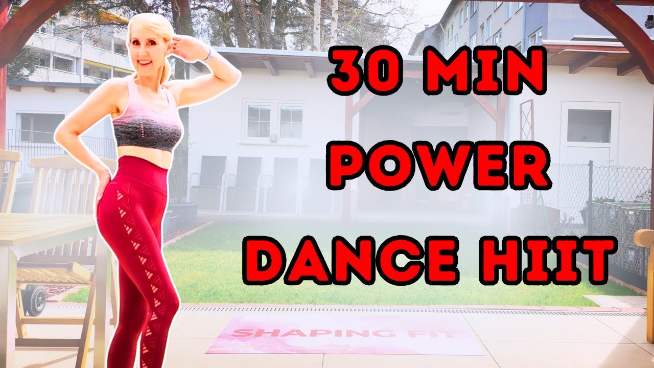 30 Min Power Dance HIIT Workout | All Standing Fat Burn Cardio