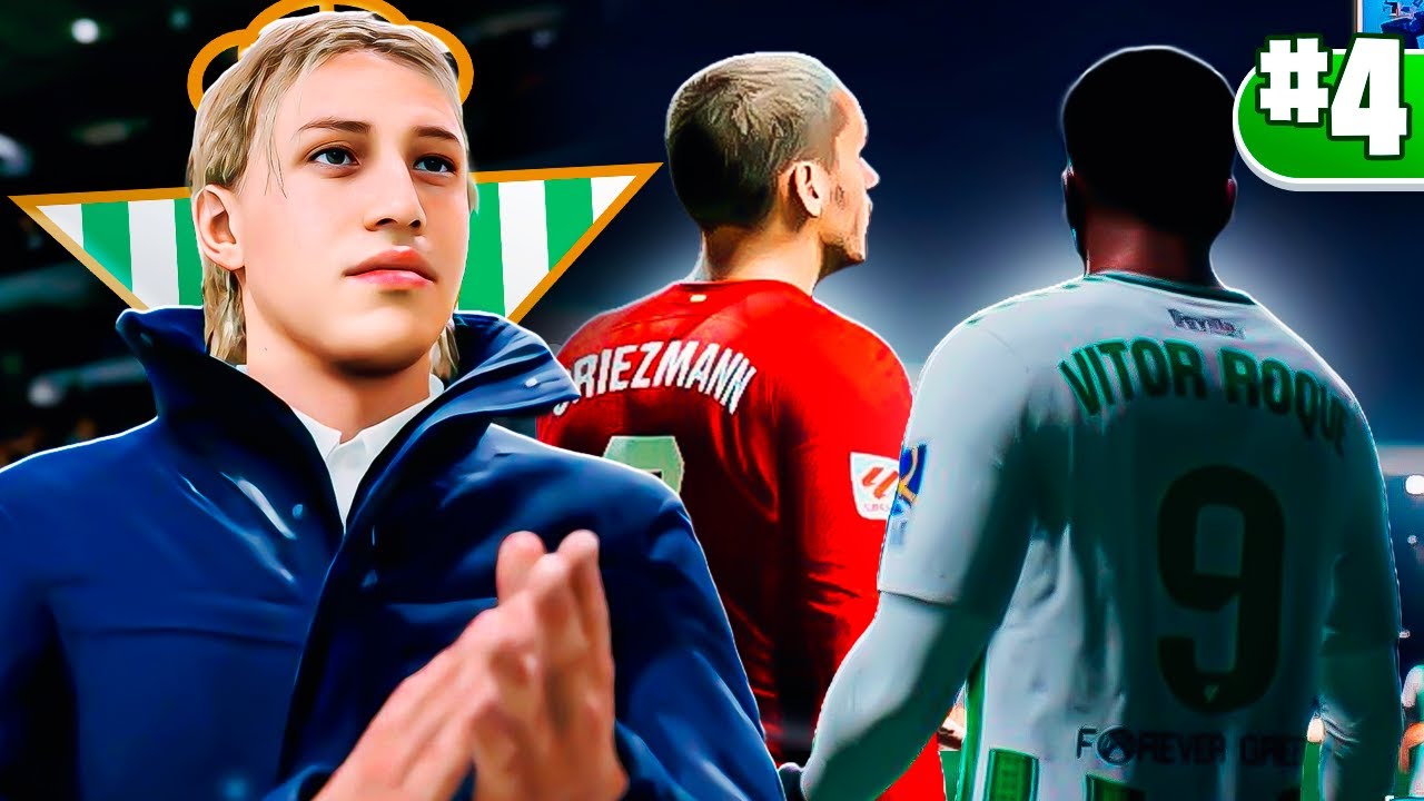 ¿GANARÁ EL BETIS LA UEFA Y LA LIGA?⭐ - MODO CARRERA BETIS CHAMPIONS💚 #EP4