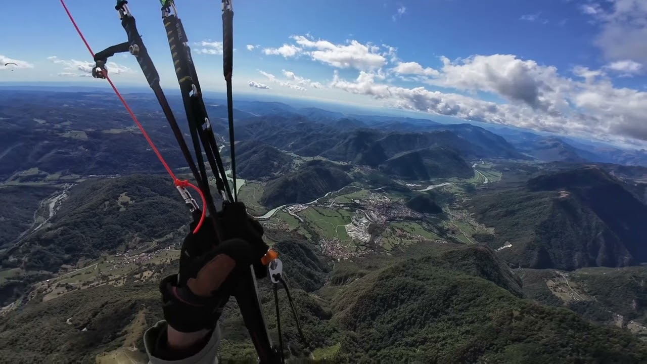 Paragliding Kobala nach Kobarid, 10. September 2024