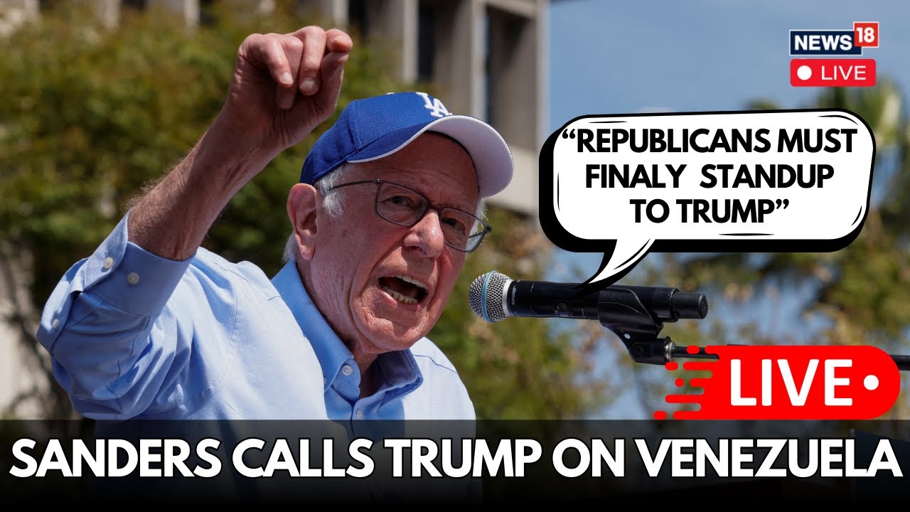 LIVE: Bernie Sanders EXPLODES Trump Over ICE Shooting and &lsquo;Illegal&rsquo; Venezuela War | N18G