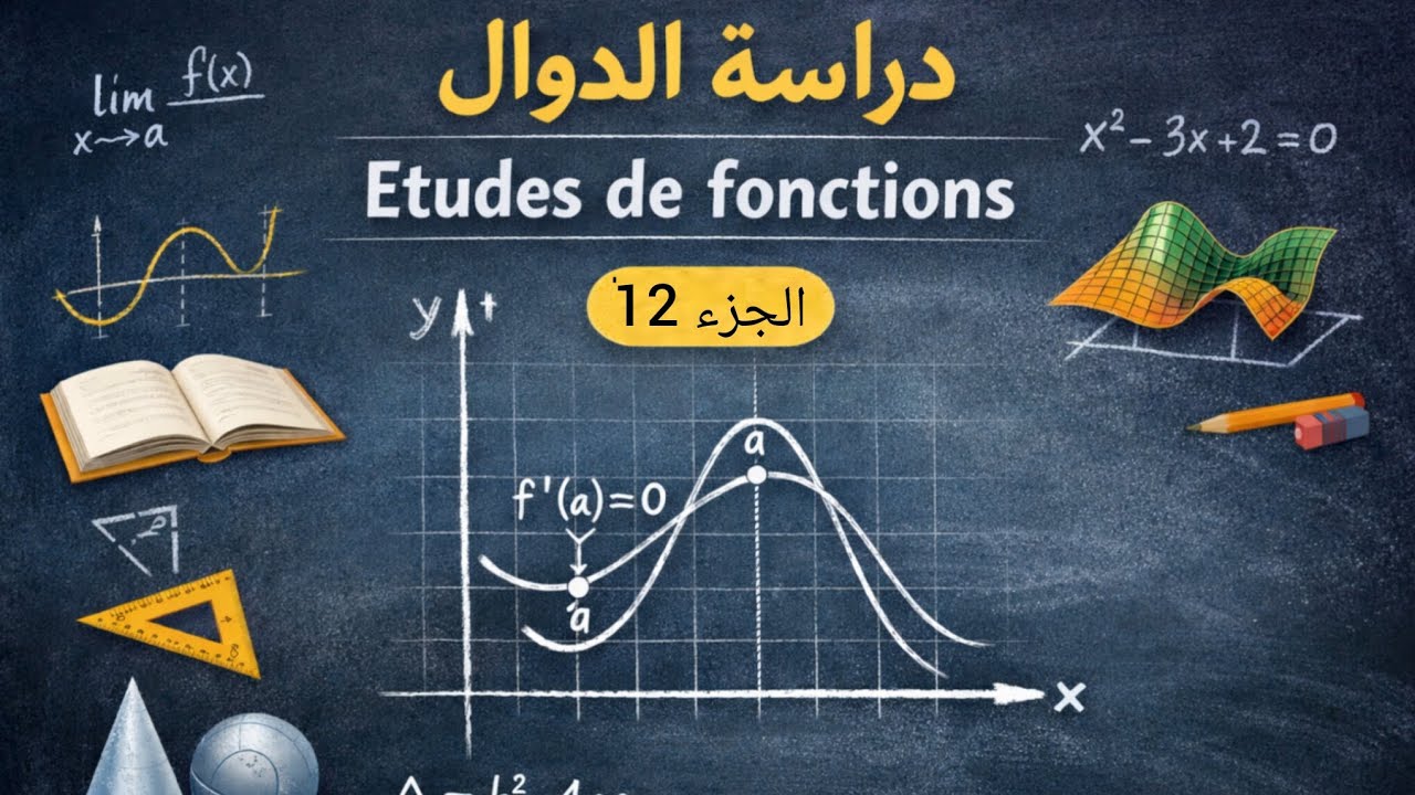 دراسة الدوال الجزء 12 | Etudes de fonctions partie 12