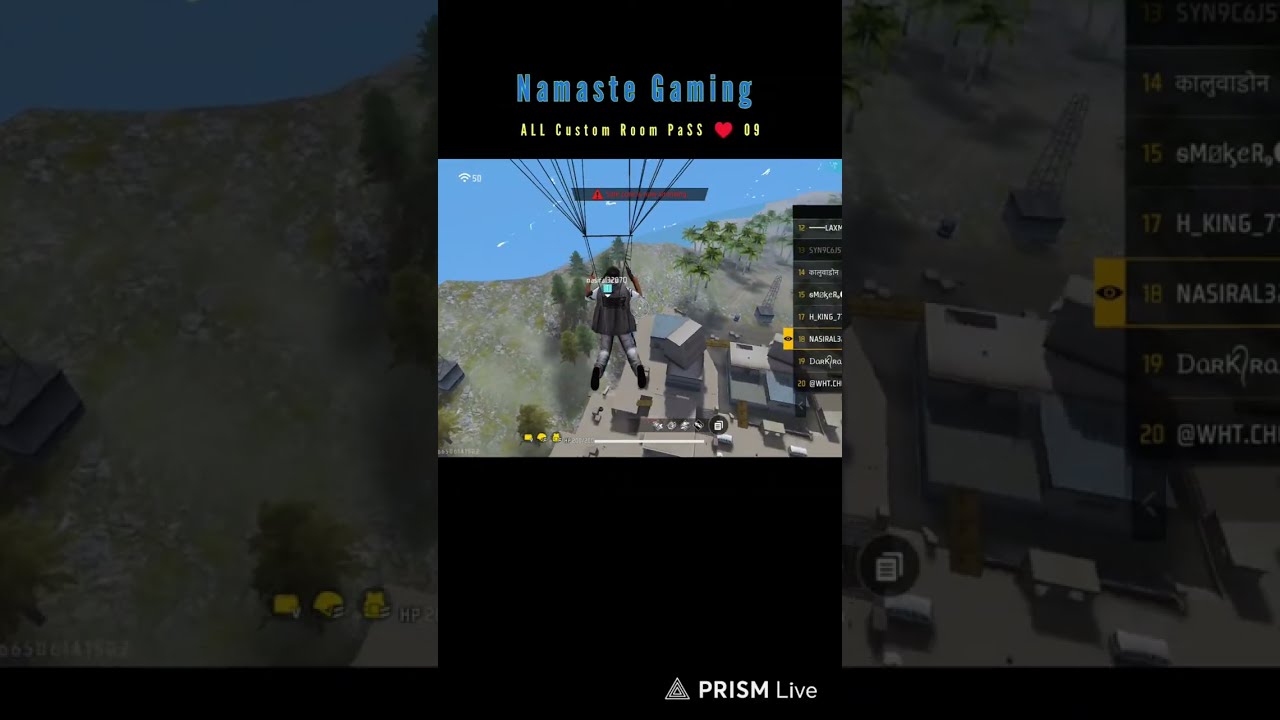 LIVE CUSTOM ROOM 🔥 NAMASTE GAMING🔥👍&hearts;️ free fire