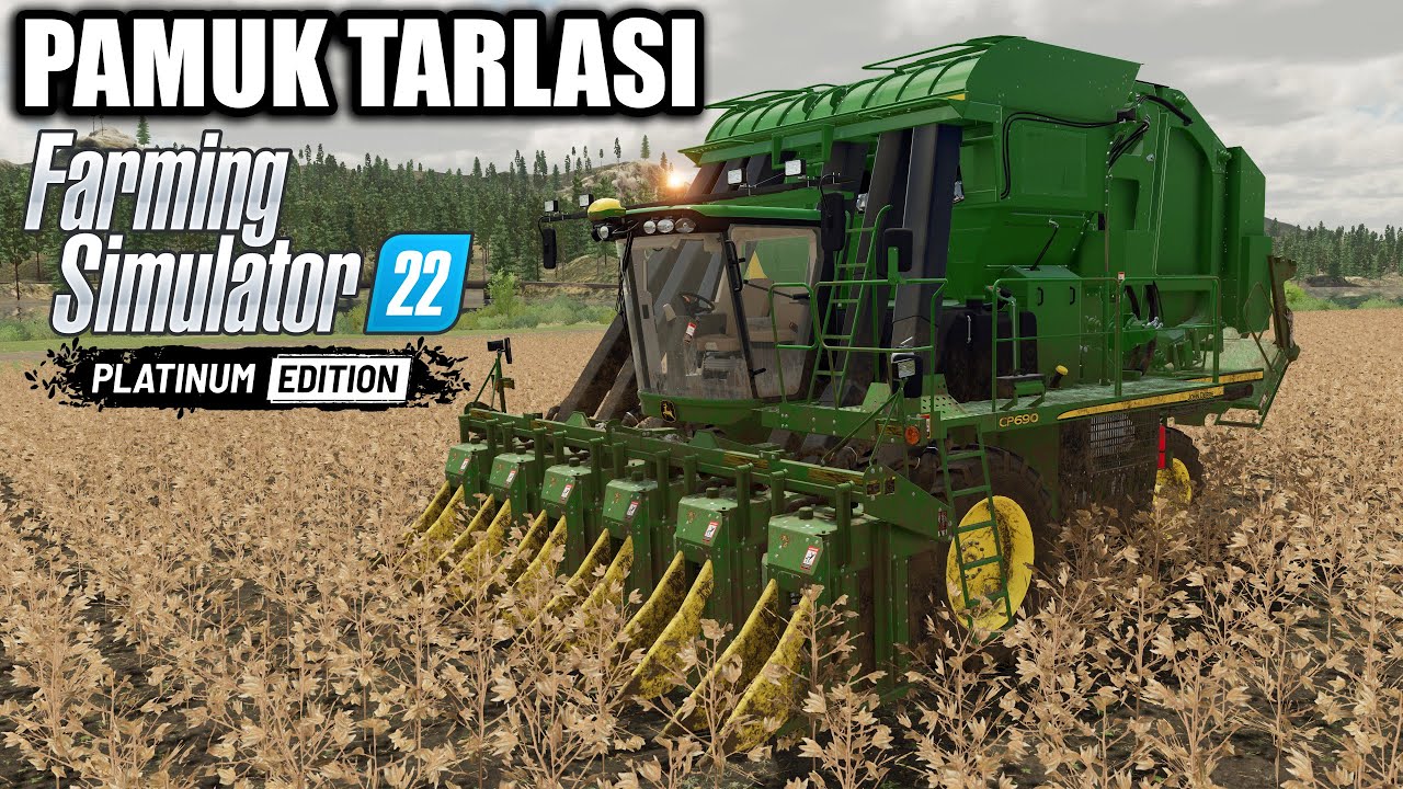 PAMUK TARLASI HAZIR // PAMUKLARIN YARISI ARAÇLARIN İÇİNDE KALDI🤣| SILVERRUN MAP #6 | FS22 !!